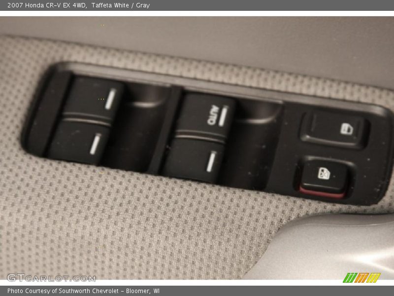 Taffeta White / Gray 2007 Honda CR-V EX 4WD