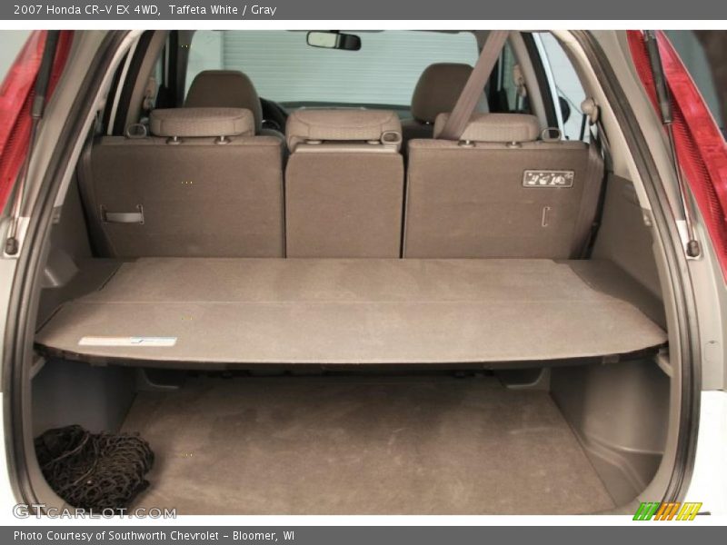 Taffeta White / Gray 2007 Honda CR-V EX 4WD