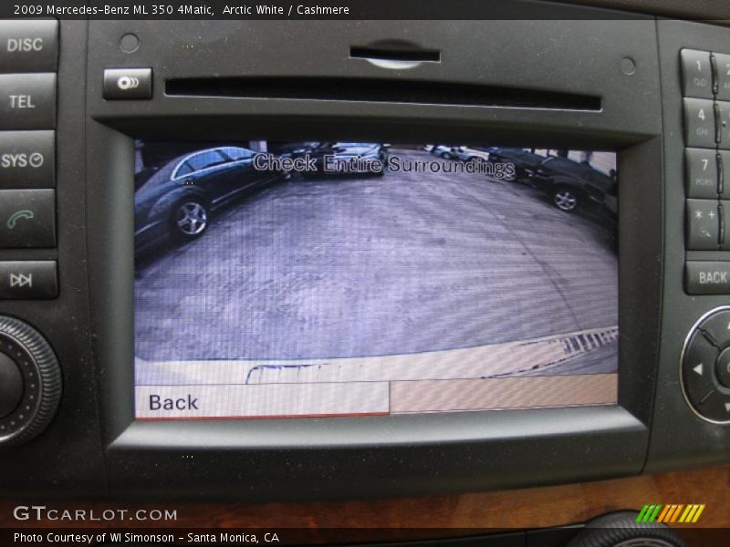 Arctic White / Cashmere 2009 Mercedes-Benz ML 350 4Matic