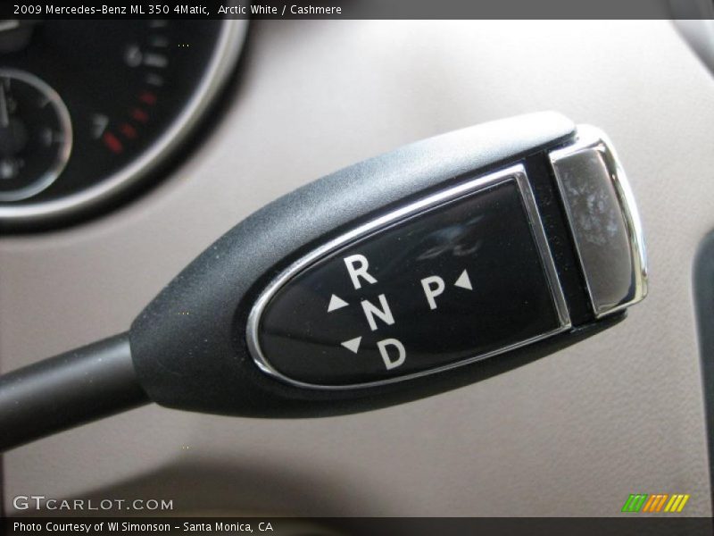 Arctic White / Cashmere 2009 Mercedes-Benz ML 350 4Matic