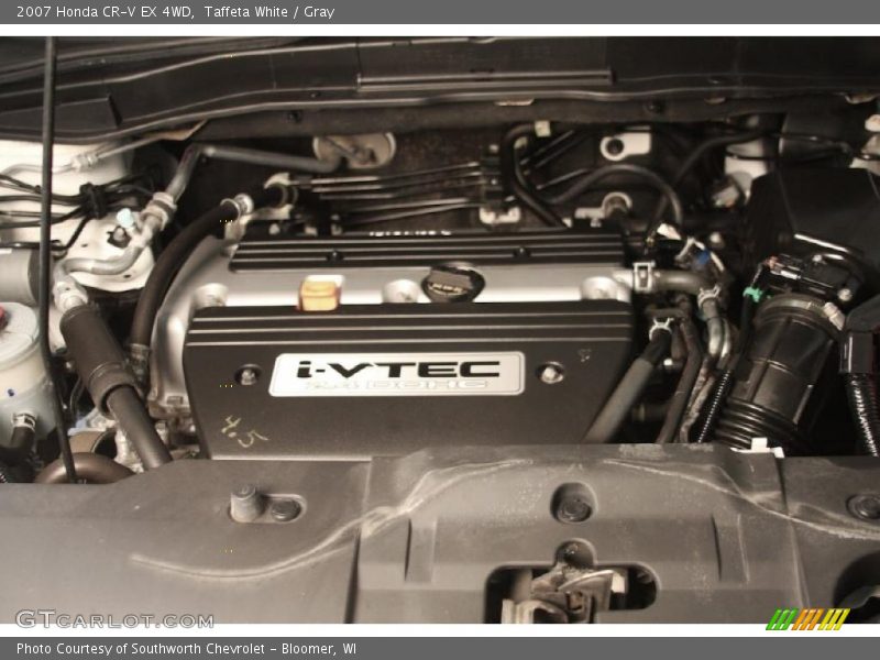 Taffeta White / Gray 2007 Honda CR-V EX 4WD