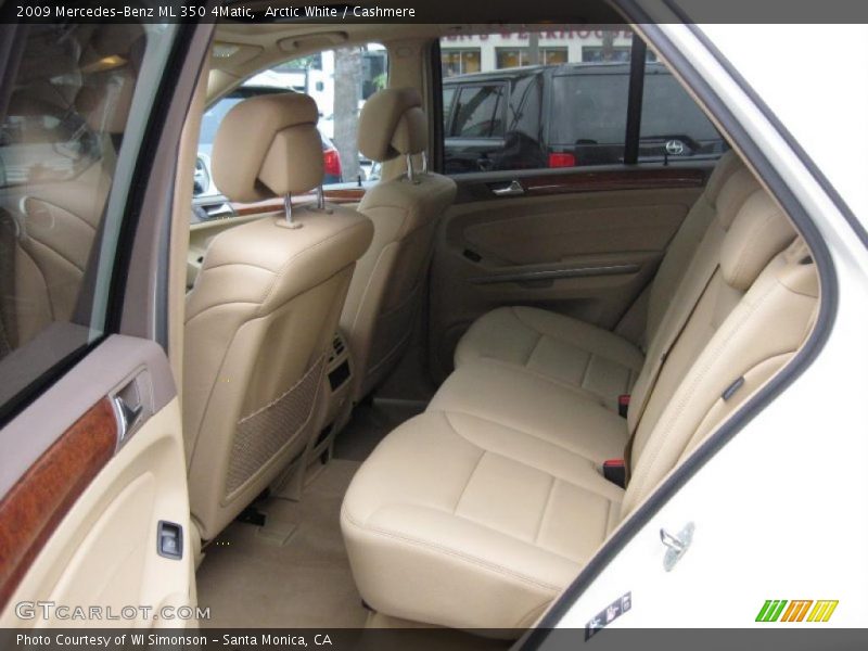 Arctic White / Cashmere 2009 Mercedes-Benz ML 350 4Matic