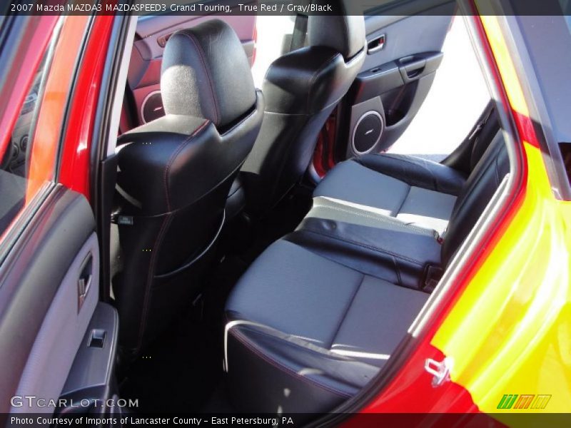 True Red / Gray/Black 2007 Mazda MAZDA3 MAZDASPEED3 Grand Touring