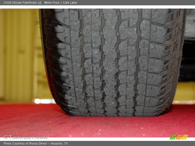 White Frost / Cafe Latte 2008 Nissan Pathfinder LE