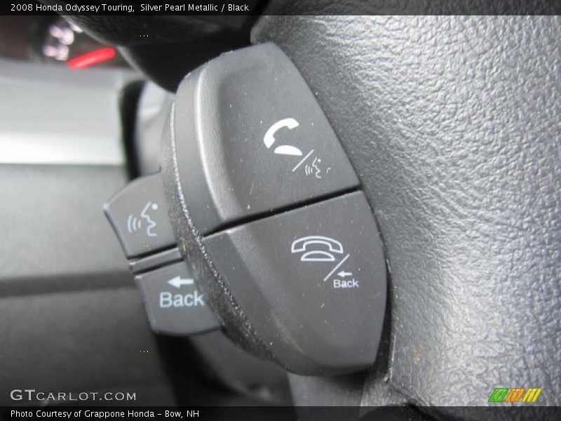 Silver Pearl Metallic / Black 2008 Honda Odyssey Touring