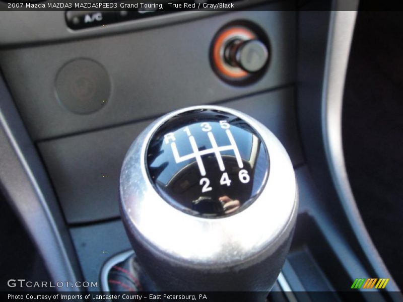  2007 MAZDA3 MAZDASPEED3 Grand Touring 6 Speed Manual Shifter