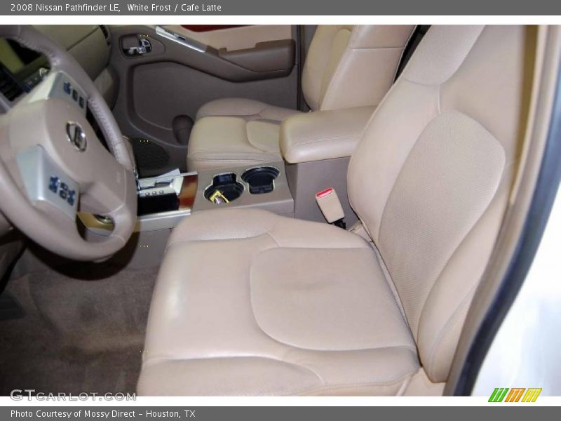 White Frost / Cafe Latte 2008 Nissan Pathfinder LE