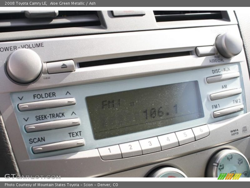 Aloe Green Metallic / Ash 2008 Toyota Camry LE