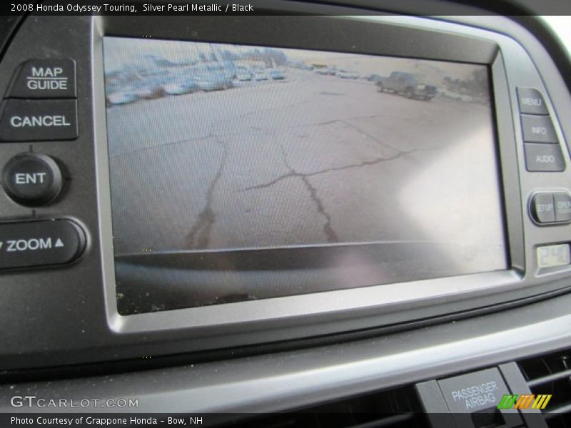 Silver Pearl Metallic / Black 2008 Honda Odyssey Touring