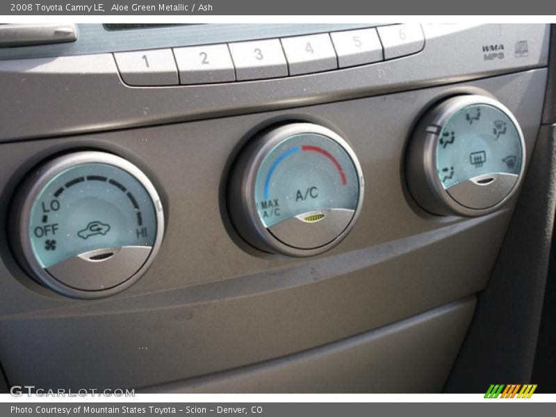 Aloe Green Metallic / Ash 2008 Toyota Camry LE