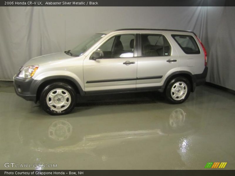 Alabaster Silver Metallic / Black 2006 Honda CR-V LX