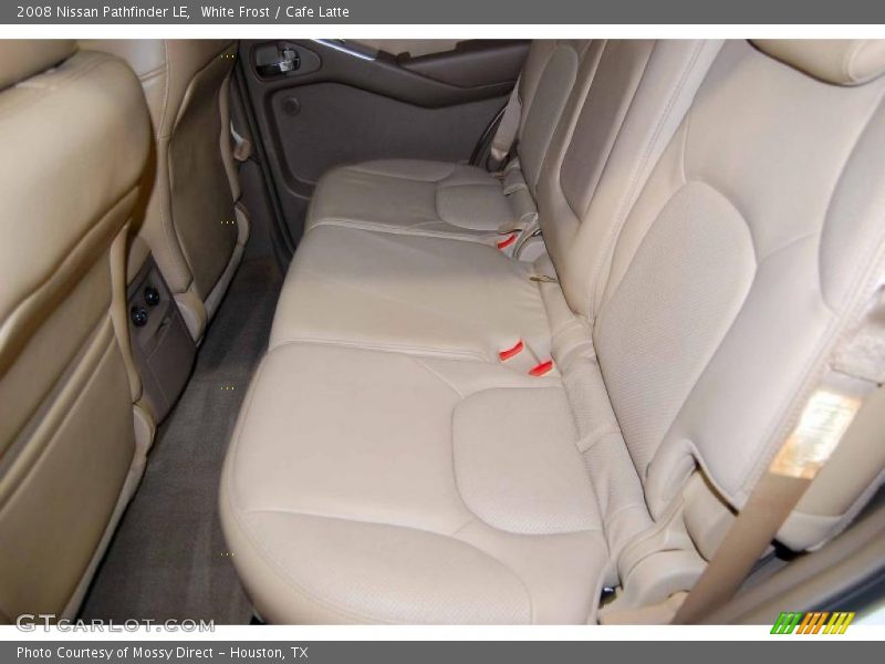 White Frost / Cafe Latte 2008 Nissan Pathfinder LE