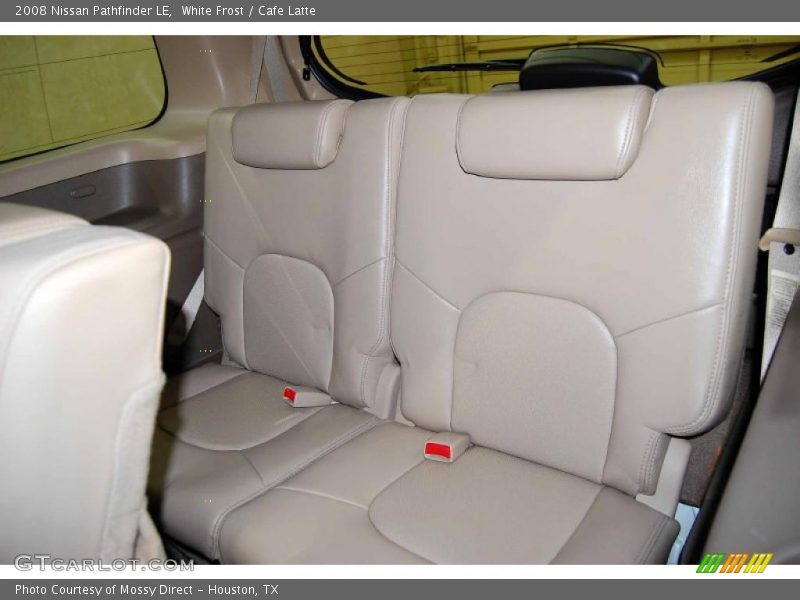White Frost / Cafe Latte 2008 Nissan Pathfinder LE