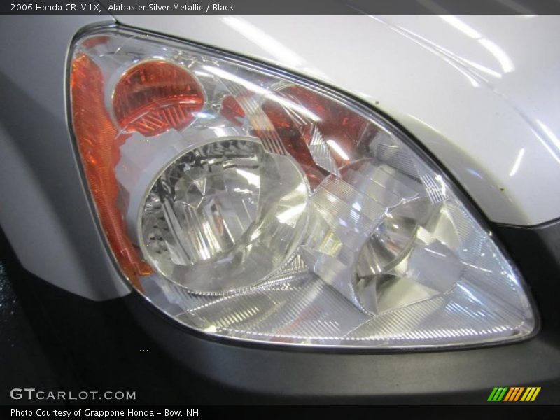 Alabaster Silver Metallic / Black 2006 Honda CR-V LX