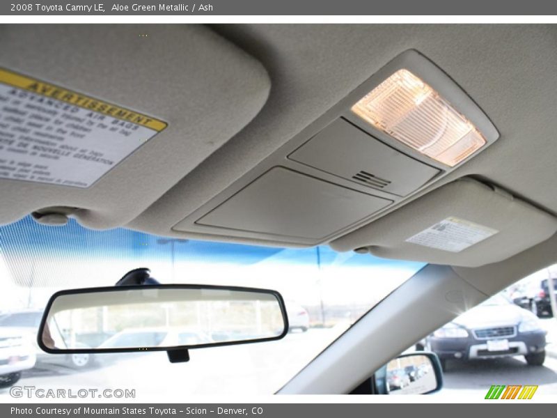 Aloe Green Metallic / Ash 2008 Toyota Camry LE