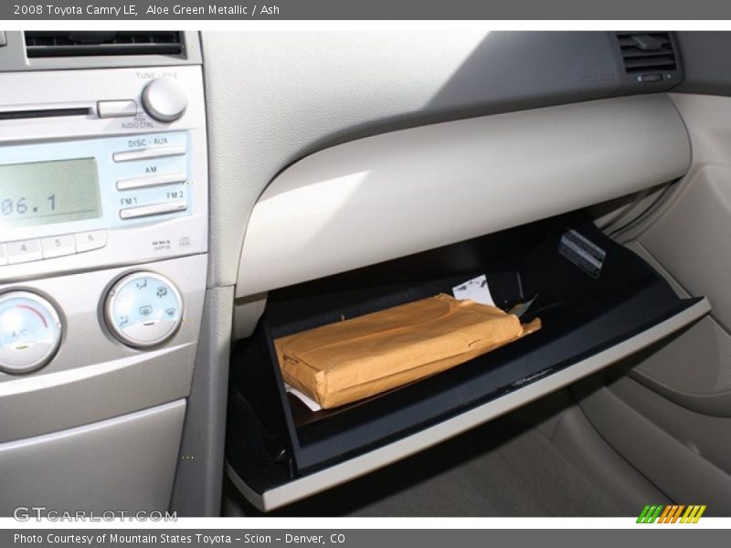 Aloe Green Metallic / Ash 2008 Toyota Camry LE