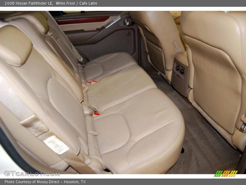 White Frost / Cafe Latte 2008 Nissan Pathfinder LE