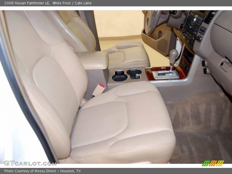 White Frost / Cafe Latte 2008 Nissan Pathfinder LE