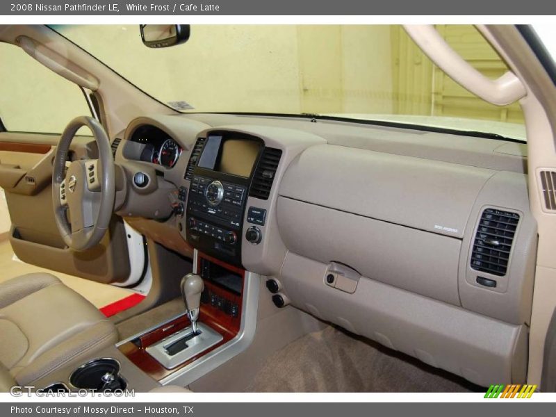White Frost / Cafe Latte 2008 Nissan Pathfinder LE