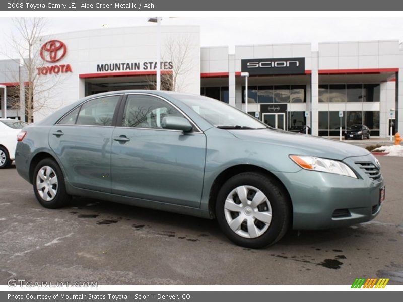 Aloe Green Metallic / Ash 2008 Toyota Camry LE