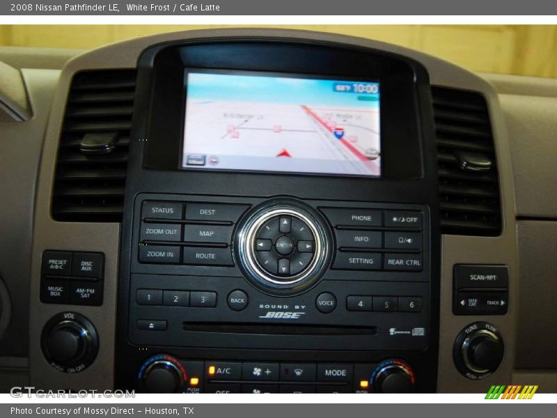 White Frost / Cafe Latte 2008 Nissan Pathfinder LE