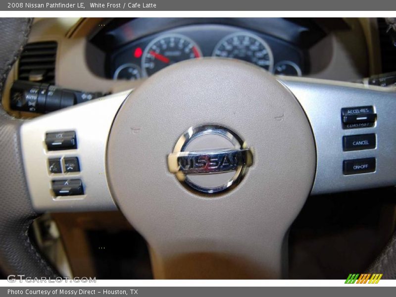 White Frost / Cafe Latte 2008 Nissan Pathfinder LE