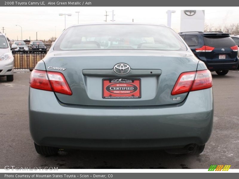 Aloe Green Metallic / Ash 2008 Toyota Camry LE