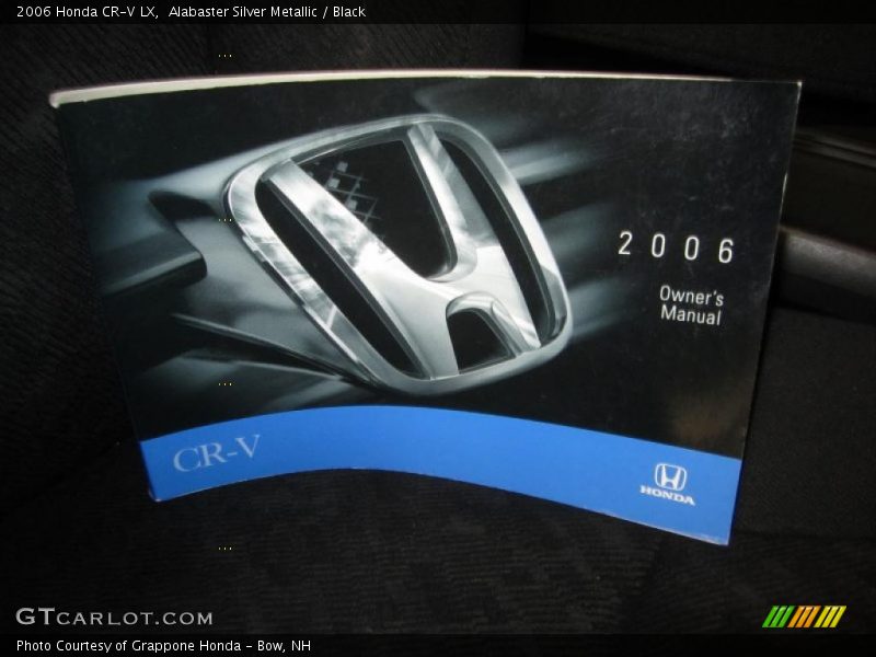 Alabaster Silver Metallic / Black 2006 Honda CR-V LX