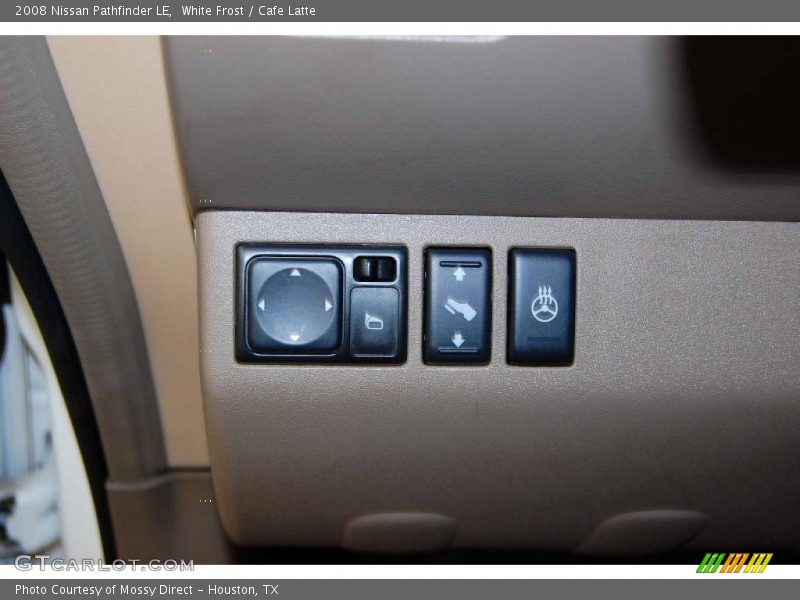 White Frost / Cafe Latte 2008 Nissan Pathfinder LE