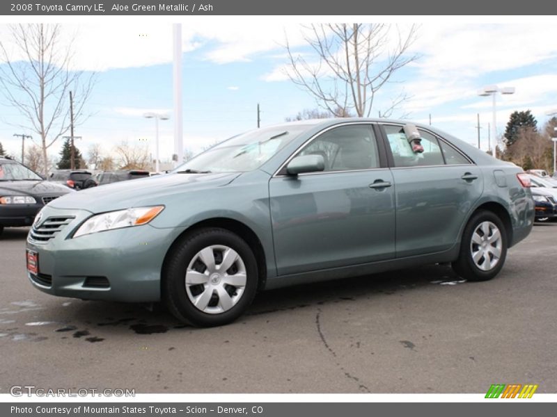 Aloe Green Metallic / Ash 2008 Toyota Camry LE