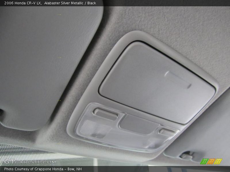 Alabaster Silver Metallic / Black 2006 Honda CR-V LX