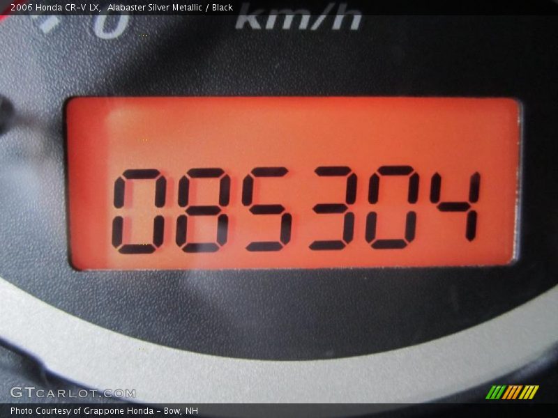 Alabaster Silver Metallic / Black 2006 Honda CR-V LX
