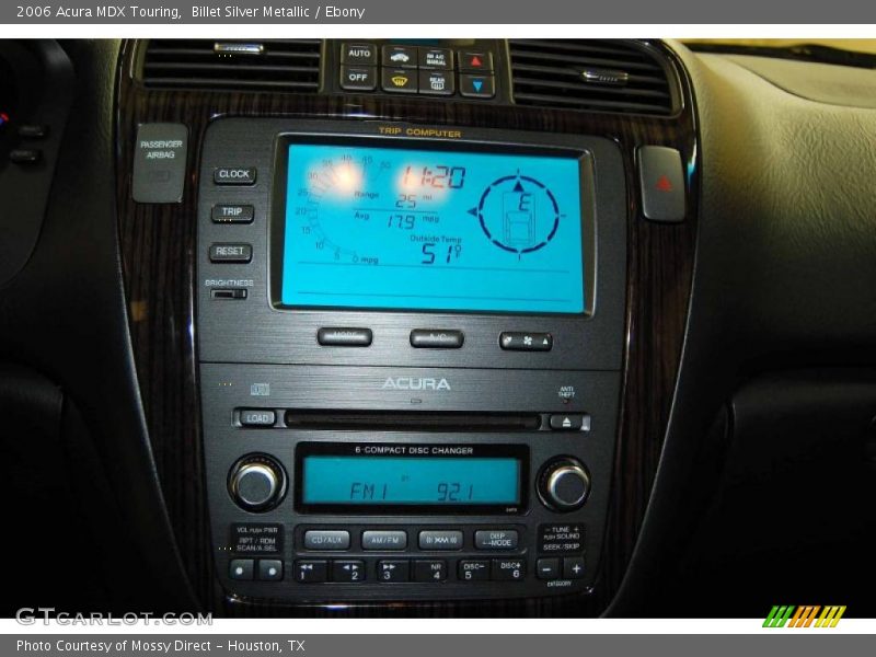 Billet Silver Metallic / Ebony 2006 Acura MDX Touring