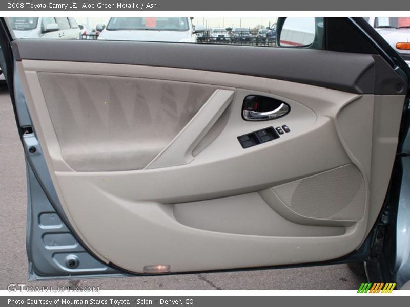 Aloe Green Metallic / Ash 2008 Toyota Camry LE