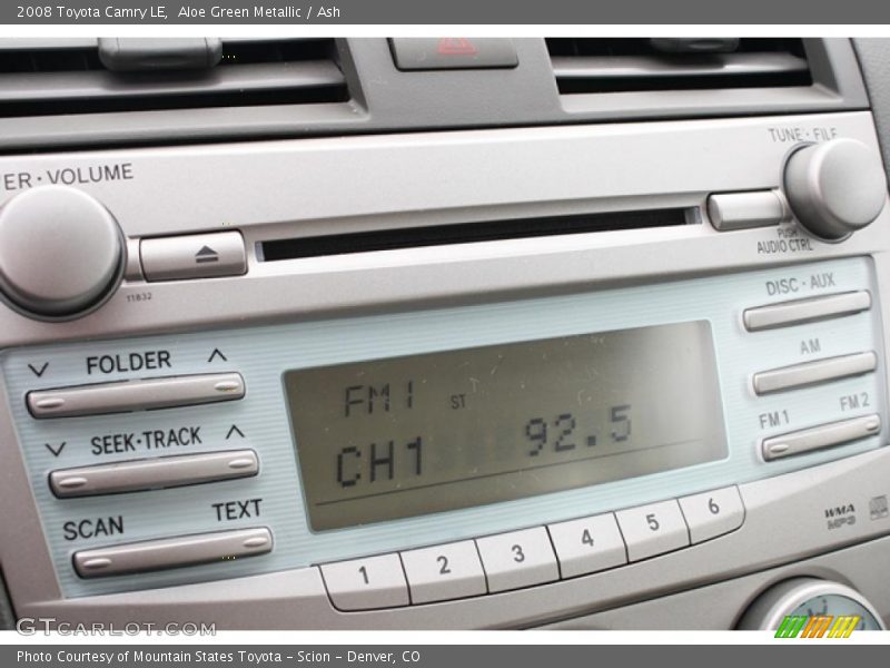 Aloe Green Metallic / Ash 2008 Toyota Camry LE