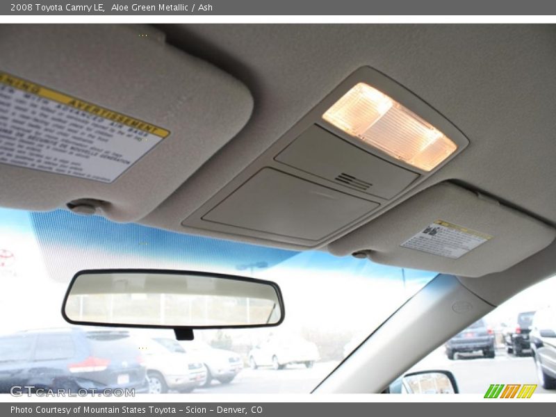 Aloe Green Metallic / Ash 2008 Toyota Camry LE