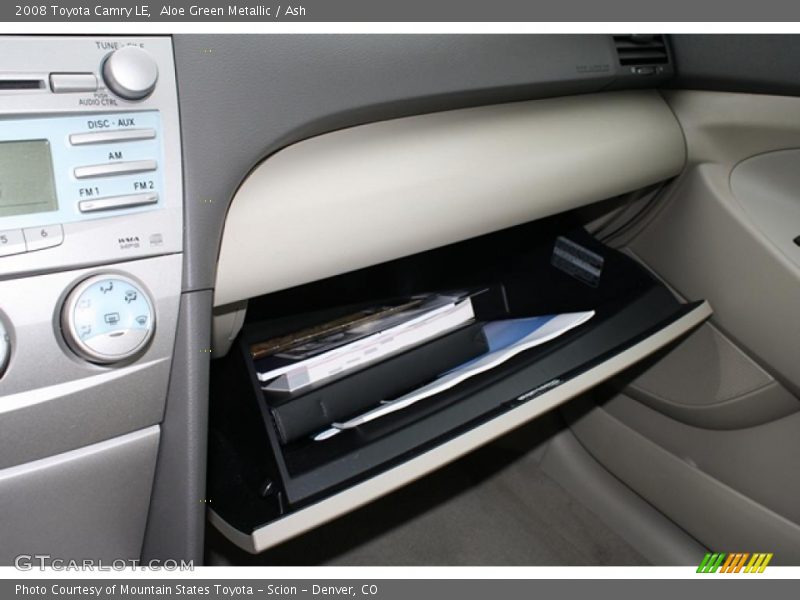 Aloe Green Metallic / Ash 2008 Toyota Camry LE