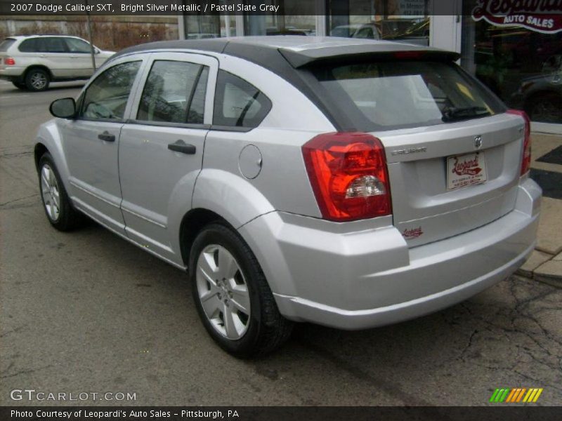 Bright Silver Metallic / Pastel Slate Gray 2007 Dodge Caliber SXT
