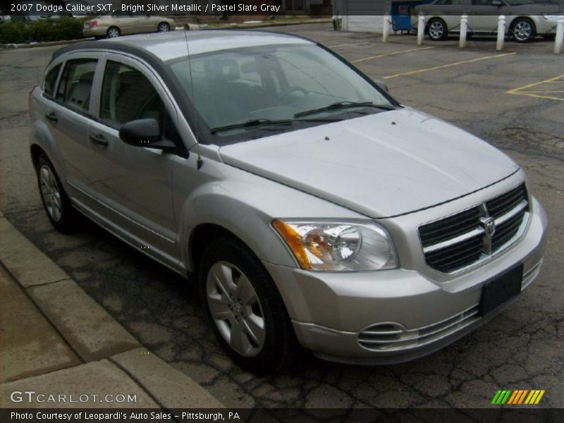 Bright Silver Metallic / Pastel Slate Gray 2007 Dodge Caliber SXT