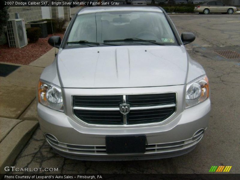 Bright Silver Metallic / Pastel Slate Gray 2007 Dodge Caliber SXT