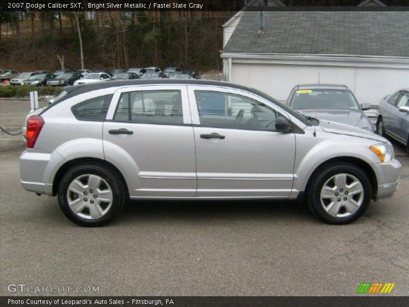 Bright Silver Metallic / Pastel Slate Gray 2007 Dodge Caliber SXT