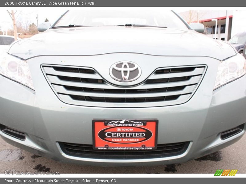 Aloe Green Metallic / Ash 2008 Toyota Camry LE