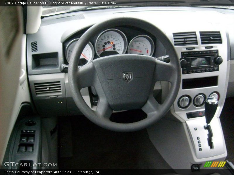Bright Silver Metallic / Pastel Slate Gray 2007 Dodge Caliber SXT