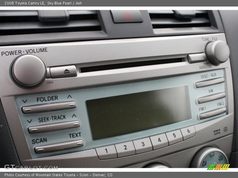 Sky Blue Pearl / Ash 2008 Toyota Camry LE