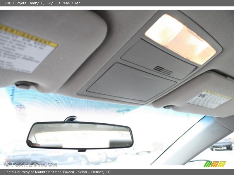 Sky Blue Pearl / Ash 2008 Toyota Camry LE