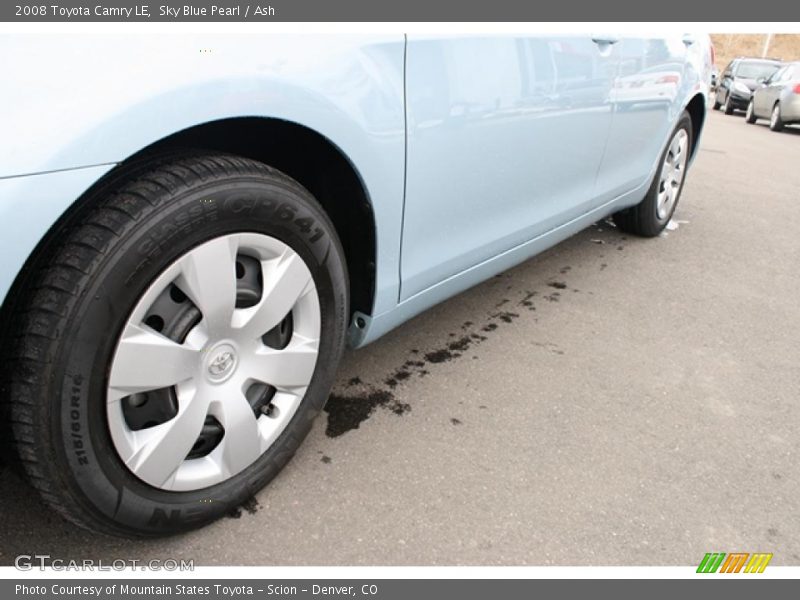 Sky Blue Pearl / Ash 2008 Toyota Camry LE