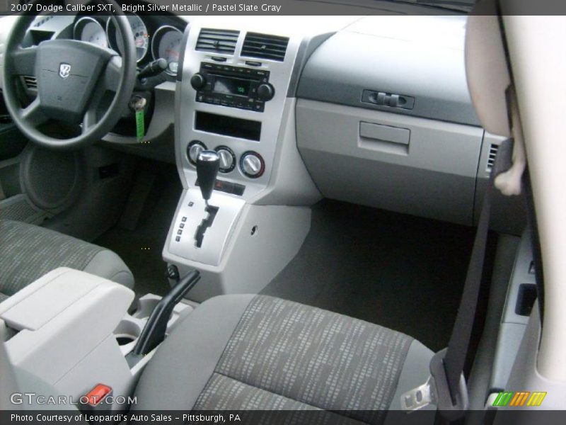 Bright Silver Metallic / Pastel Slate Gray 2007 Dodge Caliber SXT