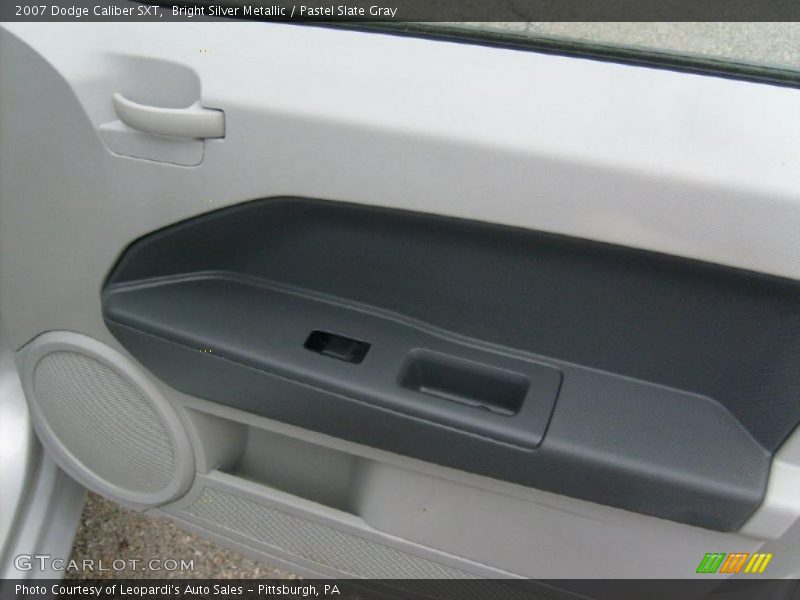 Bright Silver Metallic / Pastel Slate Gray 2007 Dodge Caliber SXT