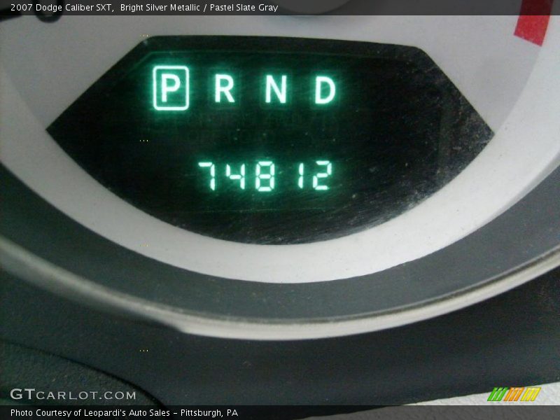 Bright Silver Metallic / Pastel Slate Gray 2007 Dodge Caliber SXT