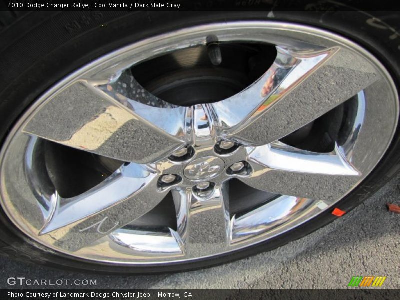 Cool Vanilla / Dark Slate Gray 2010 Dodge Charger Rallye